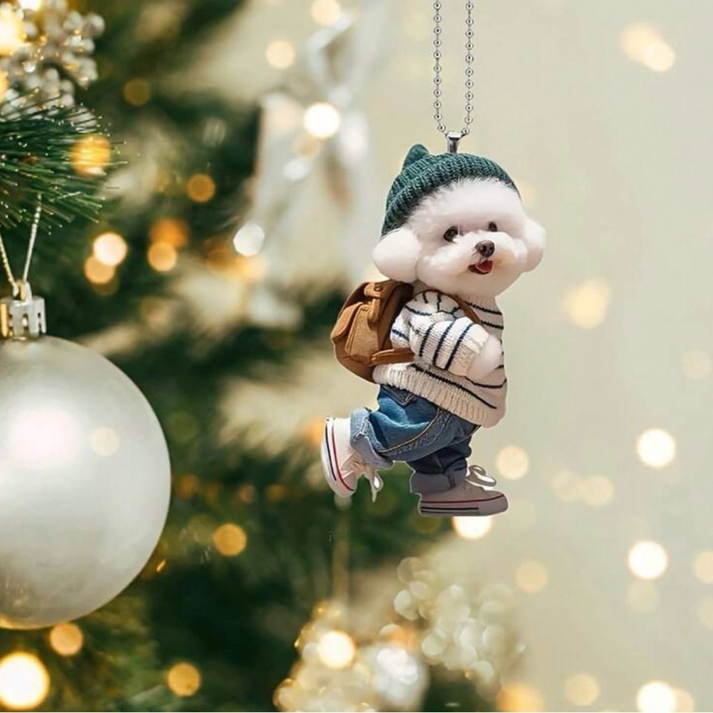 Cute Dog Ornament